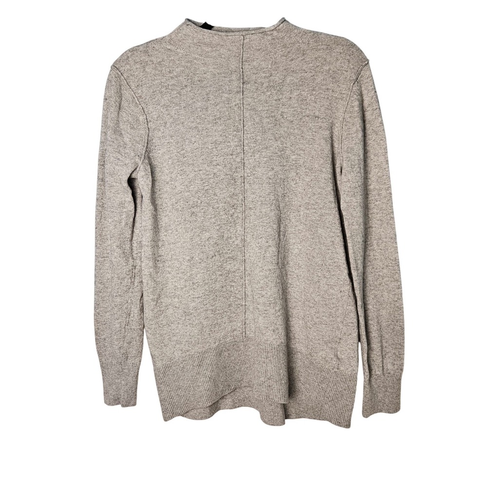 Banana Republic Roll Neck Italian Wool Cashmere Gray Sweater Womens Medium